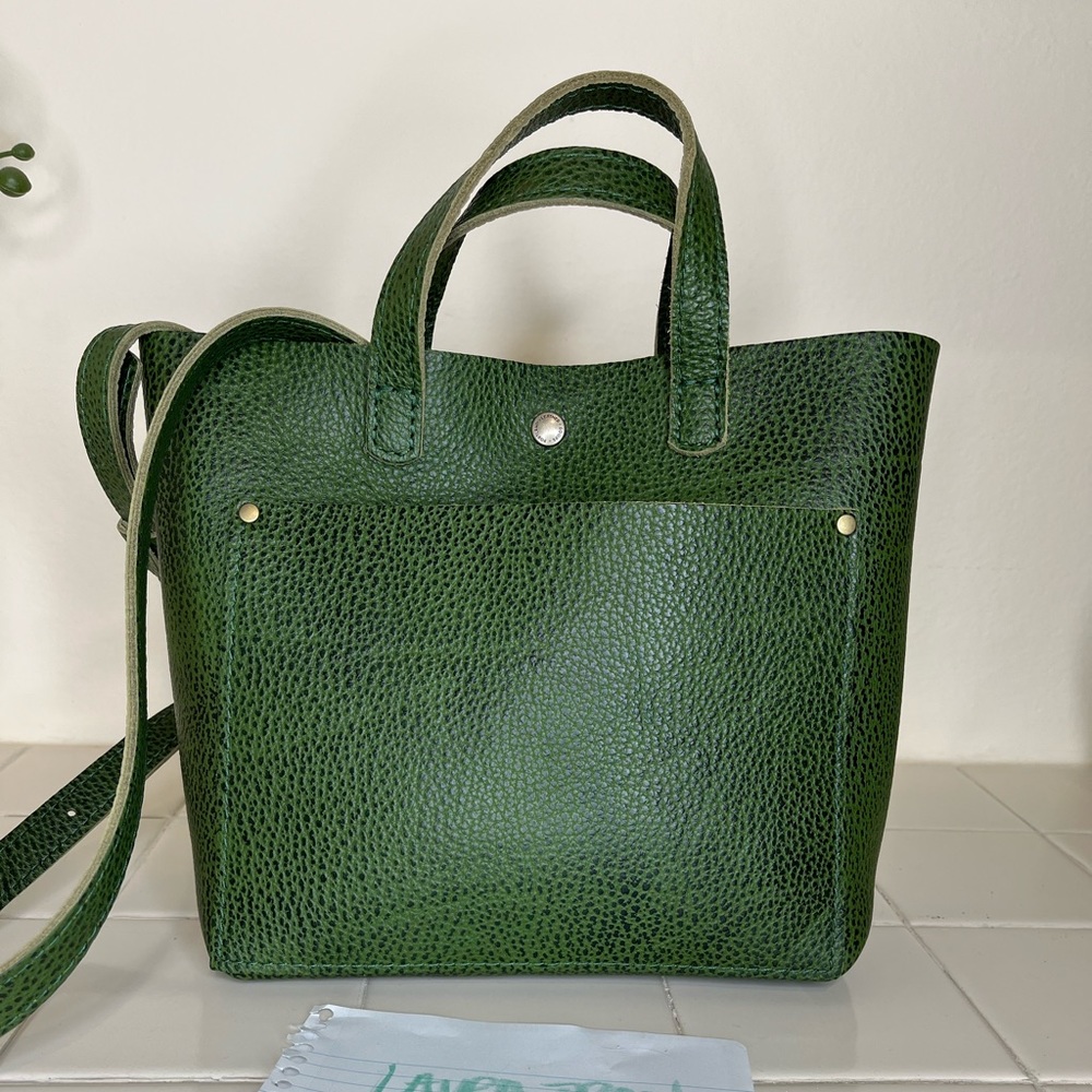 NEW Mini Classic Crossbody Portland Leather Goods Avocado
